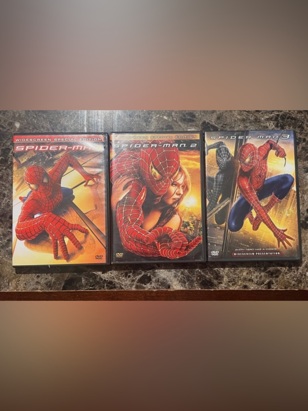 Spider-Man Trilogy (DVD, Widescreen Special Editions, 3-Disc Set)